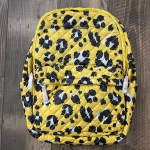 MZ Wallace Deluxe Metro Backpack - Yellow Leopard